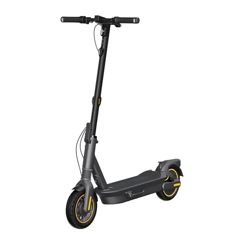 Segway Ninebot MAX G2 Scooter Eléctrico Plegable, Motor 1000W Potencia Máx, Autonomía 70 Km, 3 Modos de Conducción, Velocidad Máx de 35Km/h, Certificación IPX5, Compatible con App Segway - Gris