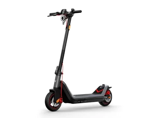 NUUV | Scooter Eléctrico Adulto | Potencia Máxima 900W | Velocidad Máxima 38 km/h | Autonomía hasta 65 km | Frenos Disco Regenerativo | KQi3 MAX Diseño Robusto y Ligero