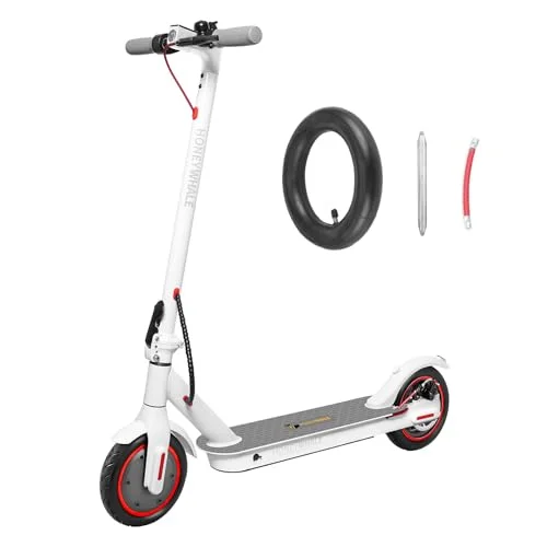 HONEYWHALE M2 Pro Scooter Eléctrico Plegable para Adultos, Motor de 500 W de Potencia Máxima, 22km con una Carga Completa, Velocidad Máxima 32km/h, Patin Eléctrico con App Control Bluetooth